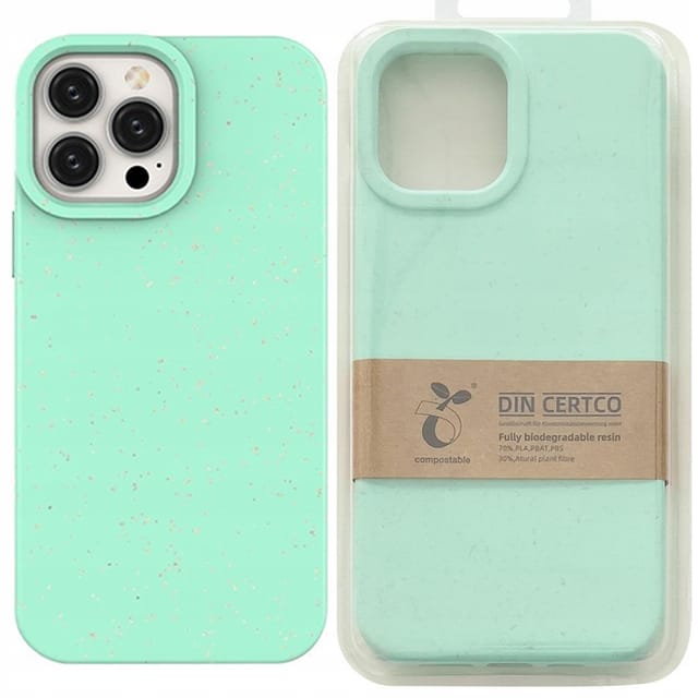 Eco Case Iphone 12 Pro Max Silikonhülle Handyhülle Mint