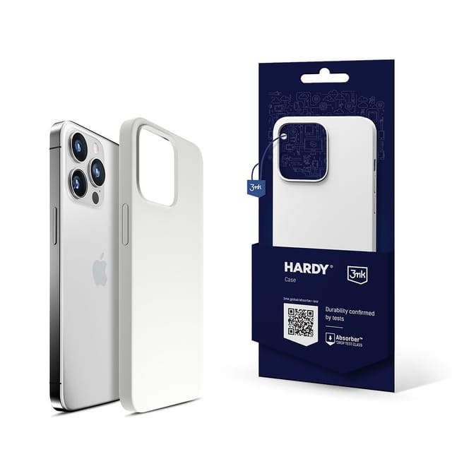 Apple Iphone 14 Pro Max – 3mk Hardy Silikon-magcase Weiß