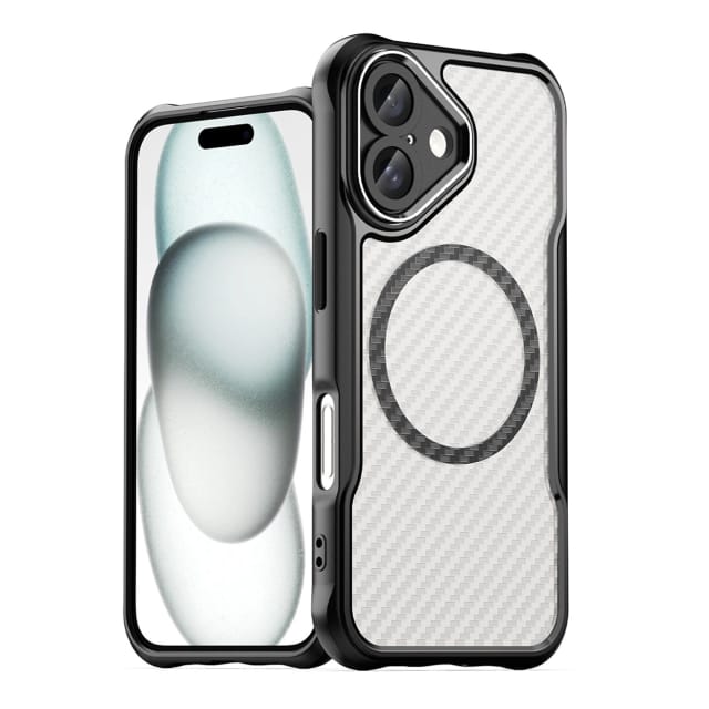 Leading Series Magsafe Silikonhülle Für Iphone 16 Plus – Schwarz