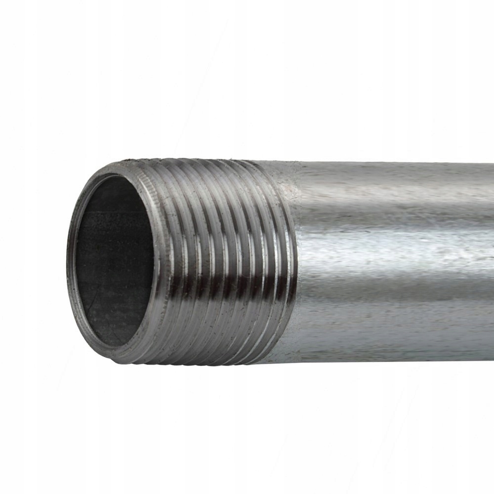 Verlängerungsrohr, Verbindungsstück, Verzinkter Stahl, Gewinde, 1/2" 5 Cm 50 Mm Gzxgz
