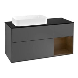 Vb Waschbeckenunterschrank Finion G28 1200x603x501mm M Bel Fk/re/ap: Gk/gn/2