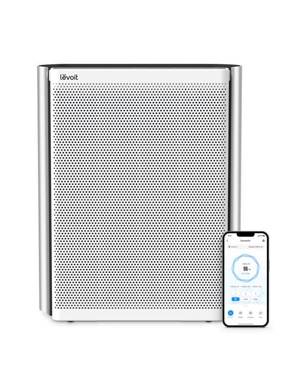 Luftreiniger - Levoit - Everest Air - 3-stufen-filterung - Fläche Bis Zu 130 M² - Nachtmodus - 70 W - Grau