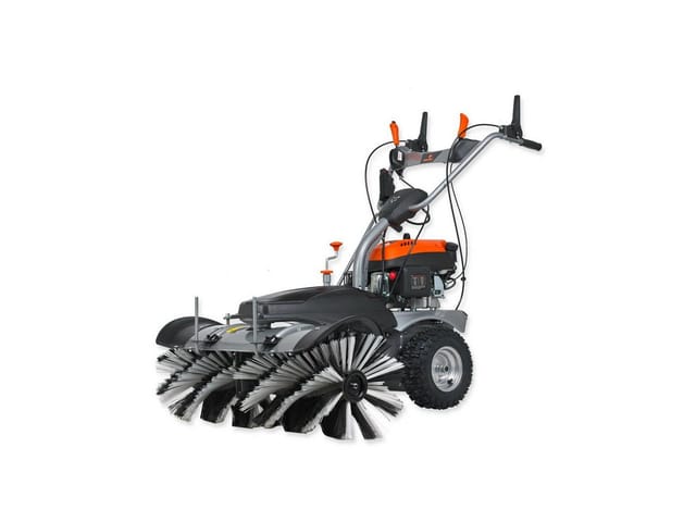 FUXTEC Kehrmaschine FX-KM1196 100 cm Arbeitsbreite Easy-Start Elektro-Start 4.9 PS inkl. Besen