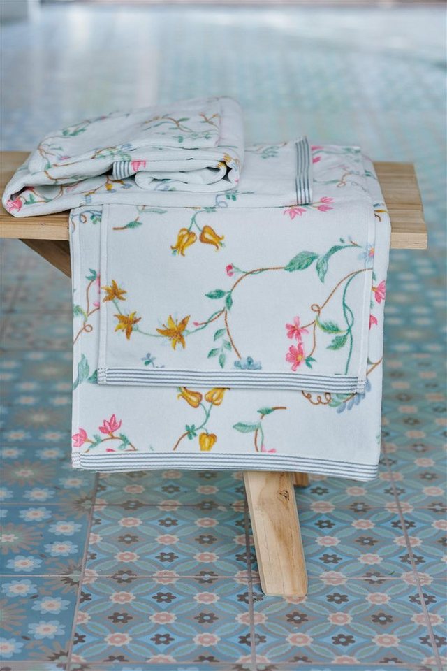 PiP Studio Badaccessoire-Set Les Fleurs Waschhandschuh 16x22cm (1 Stück)