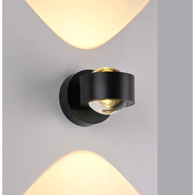SCHÖNER WOHNEN-Kollektion Wandleuchte LED Wandlampe CHIA Wandlampe Up & Down Lichteffekt, UpDown Lichteffekt, 2xLED Board/2W, Wandlampe Up & Down Lichteffekt