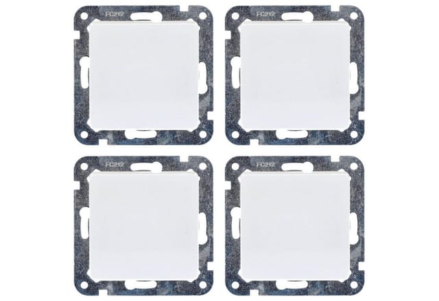UNITEC WLAN-Steuerungsmodul 4x WLAN Smart Schalter Set mit Modul WiFi, für Innen, Set, 4x WLAN Schalter mit Modul, Lichtschalter Schaltmodul Dose für Alexa Hey Google Tuya Smart Life