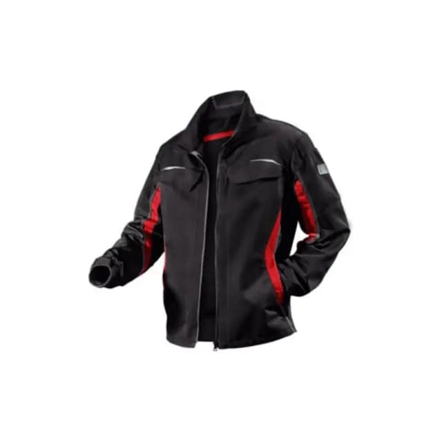 [gebraucht] B-ware Kübler Jacke Arbeitsjacke Pulsschlag Schwarz Mittelrot Größe 52 Innentasche910