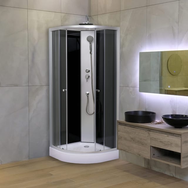 Komplettdusche Fertigdusche Duschkabine Komplettkabine 100x100 Duschtempel Komplettdusche Fertigdusche Duschkabine Komplettkabine 100x100 Duschtempel Neu