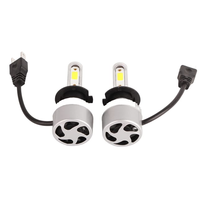 Kit De Conversion De Phares Led H7 Pour Voiture (2 Ampoules) : Super Lumineux, À Dissipation Thermique Rapide.