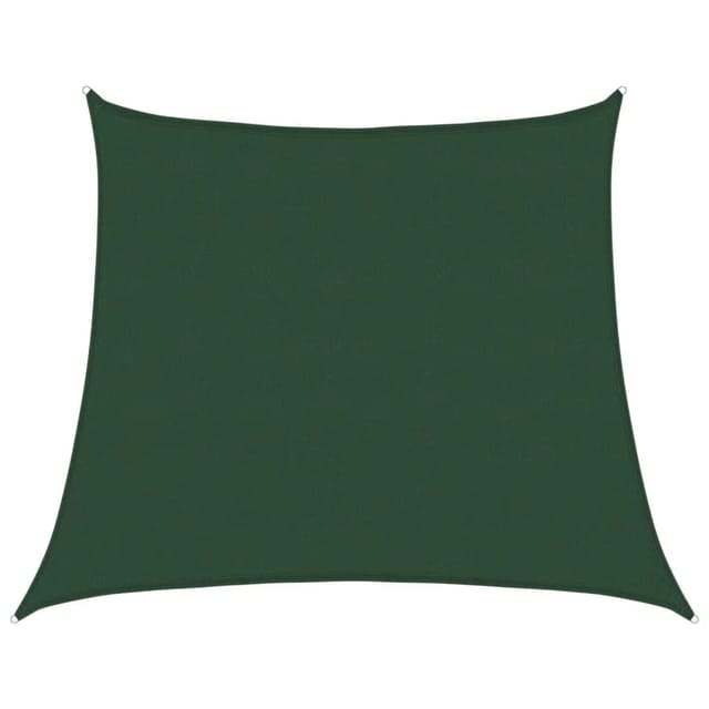 Vidaxl Sonnensegel 160 G/m² Dunkelgrün 4/5x4 M Hdpe