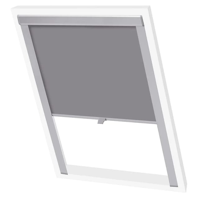 Verdunkelungsrollo Grau S08/608 Vidaxl