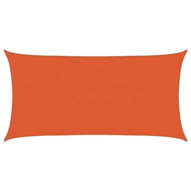 Sonnensegel 160 G/m² Orange 2x3,5 M Hdpe Vidaxl
