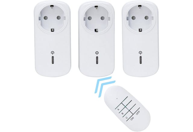 Funk-set Adapter Ip20, Weiß, 3+1, M. Batt. 4008224531818 Inhalt: 1