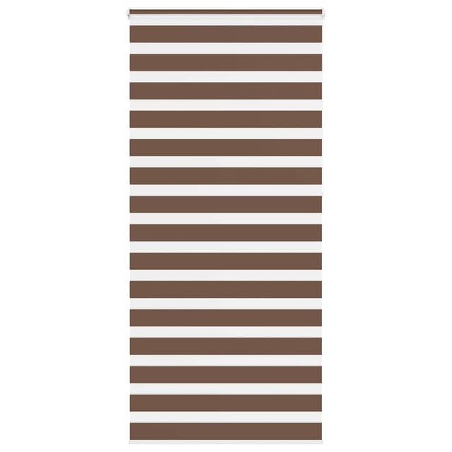 Doppelrollo Braun 100x230 Cm Stoffbreite 95,9 Cm Polyester