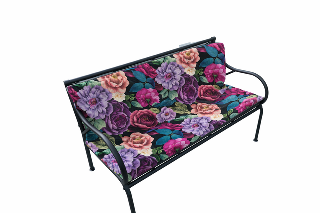 Wasserdichtes Gartenkissen Für Bertoni Enigma Schaukelbank 120x40+40, Abnehmbarer Bezug