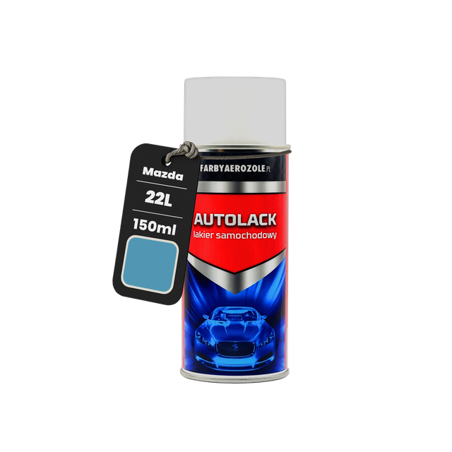 Fertige Acryl-sprühfarbe 150ml Für Mazda 22l Glacial Silver Met.