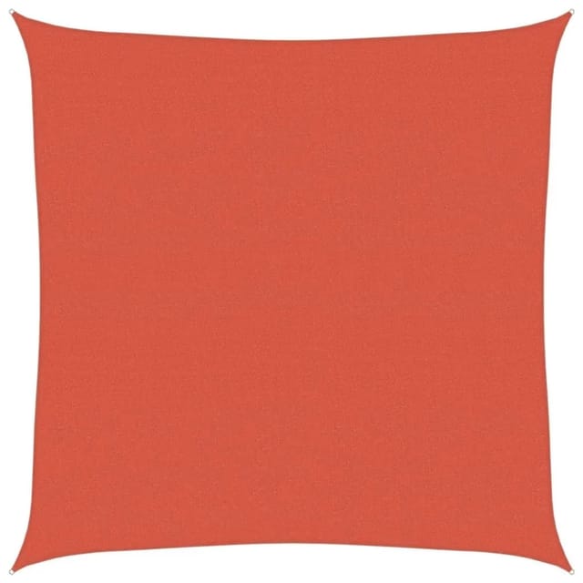 vidaXL Sonnensegel 160 g/m² Terrakottarot 7x7 m HDPE 311335