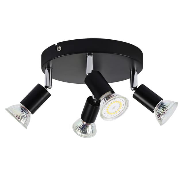 NETTLIFE Deckenstrahler aus Metall Schwarz dimmbar-4