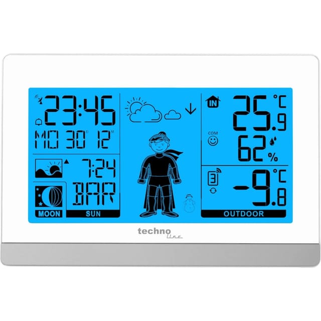 technoline Wetterstation WS 9612 Weiss