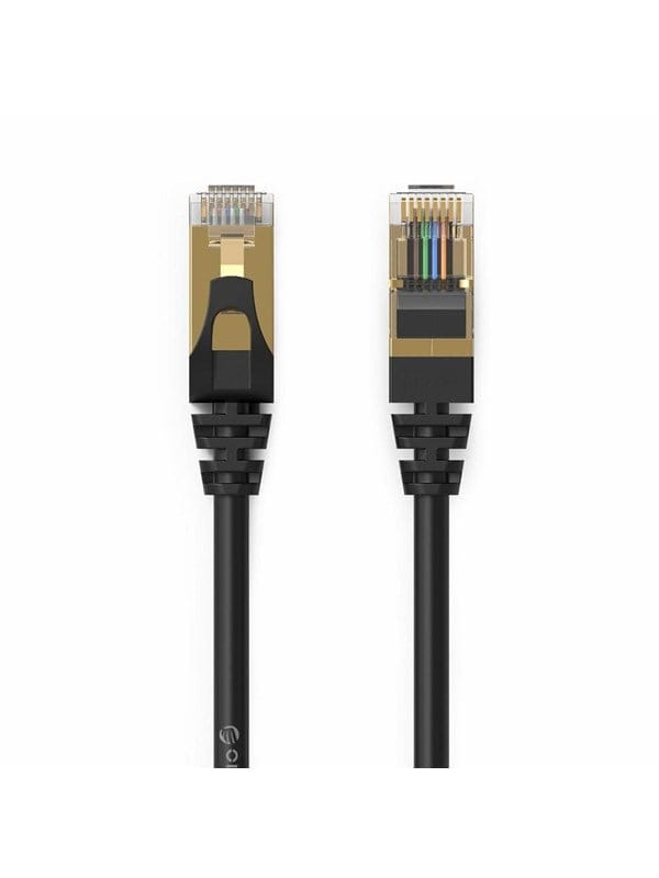 ORICO PUG-C7 CAT7 10Gbps RJ45 Ethernet Network Cable Internet LAN Round 2m - Black