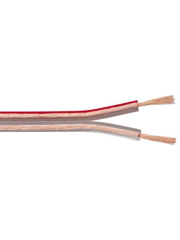 Pro Lautsprecher Kabel 2.5mm Clear - 50m
