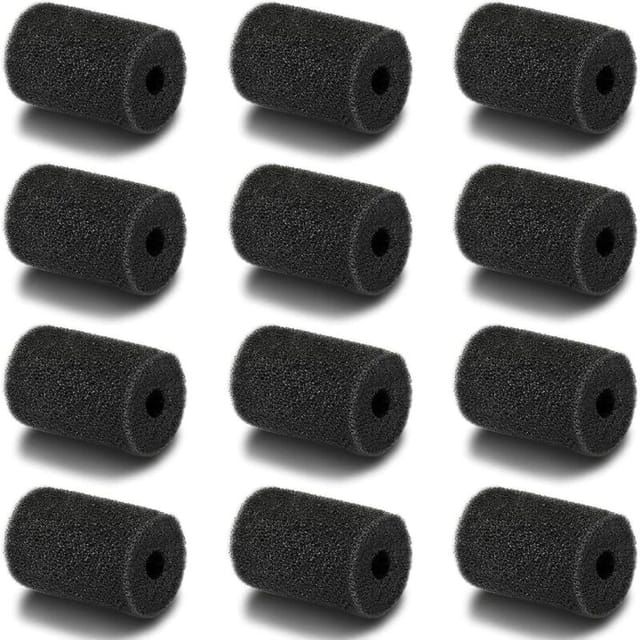 Packung Mit 12 Schaumstoffbürsten Für Polaris 180, 280, 360, 380, 480 Und 3900 Sport Poolroboter - Wasserdichter Filterschaum.