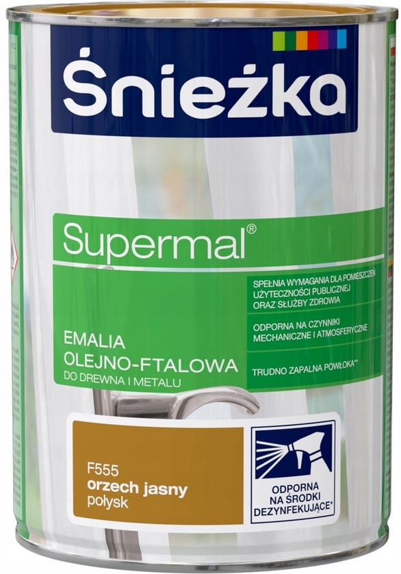 Śnieżka Supermal Heller Walnussglanz 0,8 L