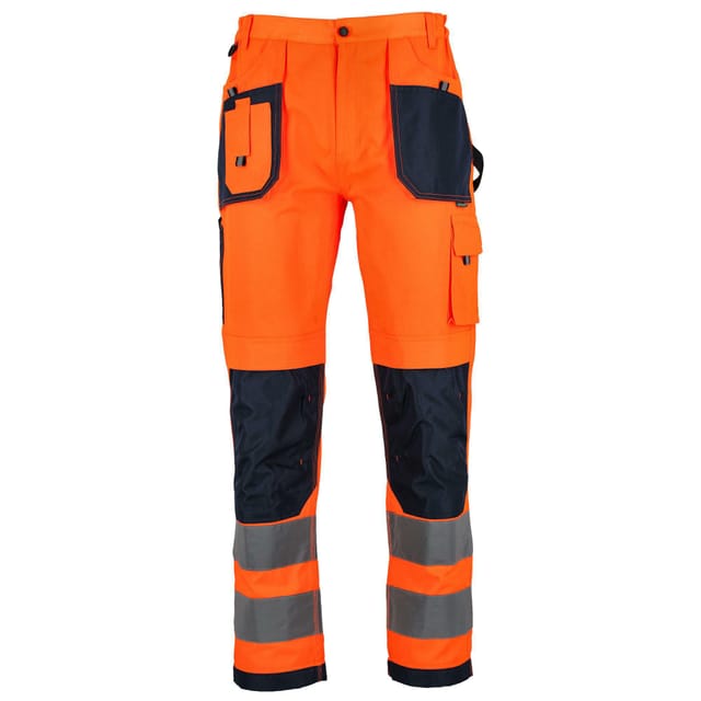 Stalco Basic Neon Line Orange Hi-vis Arbeitshose L S-51658