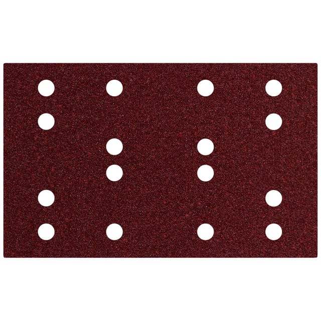 Haftschleifblätter 80 X 133 Mm, P 40, 16 Löcher, Mit Kletthaftung (sra), Für Holz, Metalle… - Metabo