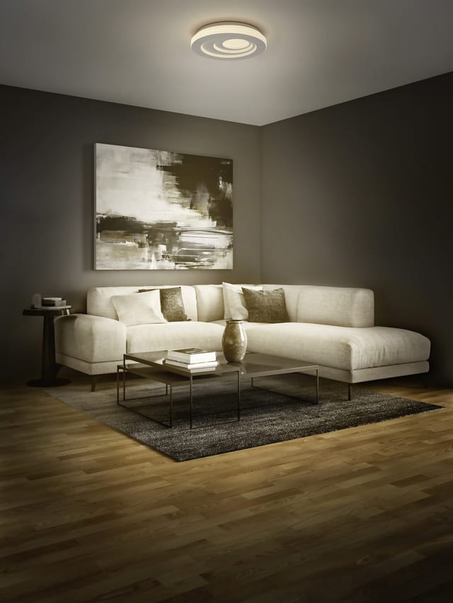 Osram LED-Deckenleuchte Orbis Iris 3Layer Ø39 cm 48 W weiß warmweiß
