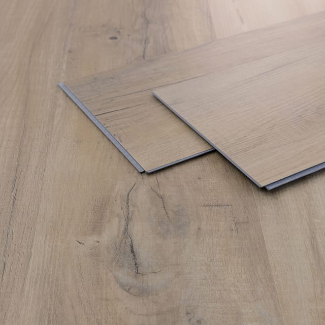 ML-Design Laminat Klick Vinylboden 35 Dielen Laminatboden Holzoptik Eiche Rustikal Hell 122 x 18 cm