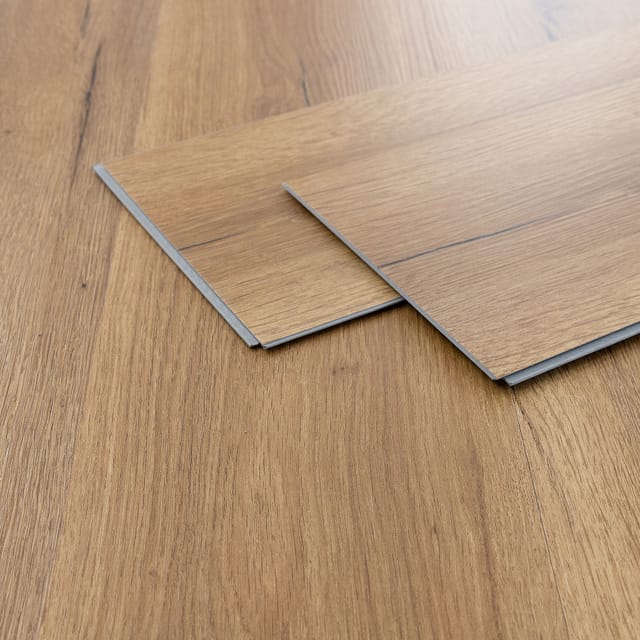 ML-Design Laminat Klick Vinylboden 21 Dielen Laminatboden Holzoptik Eiche Rustikal 122 x 18 cm