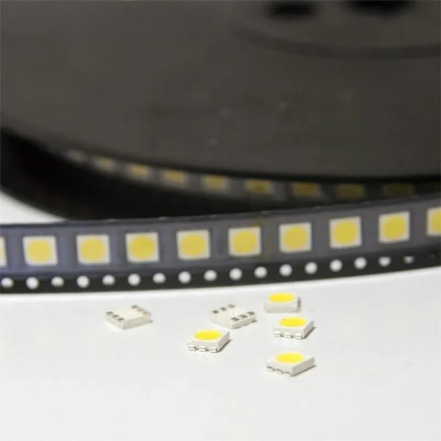 world-trading-net 10 SMD LED 5050 Warmweiß 3-Chip Highpower