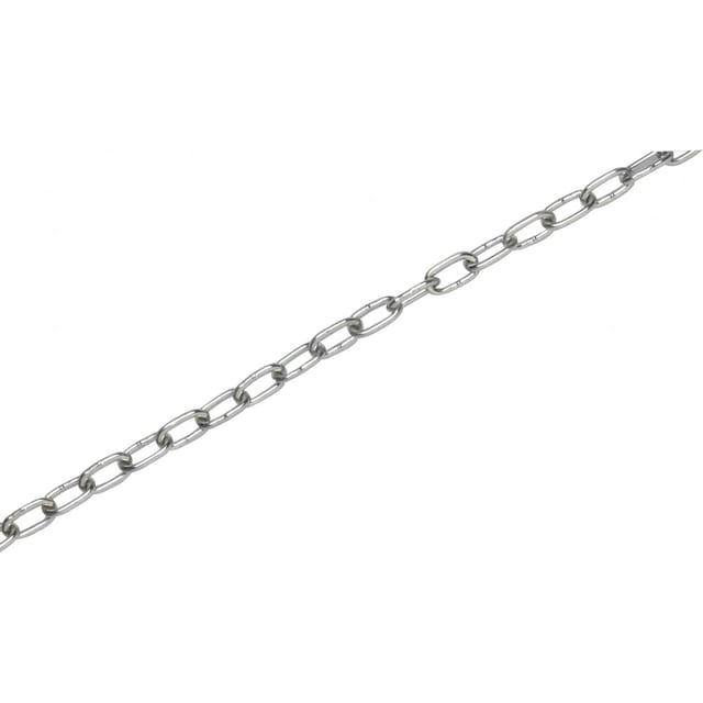 Rundstahlkette Kurzgliedrig Verzinkt 3 mm Meterware