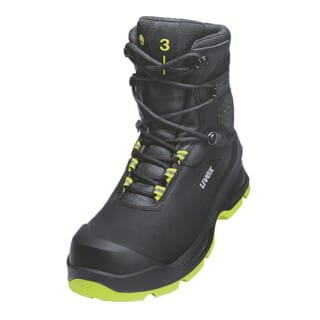 uvex Stiefel 3 S3 68753 schwarz gelb Weite 12 Größe 44