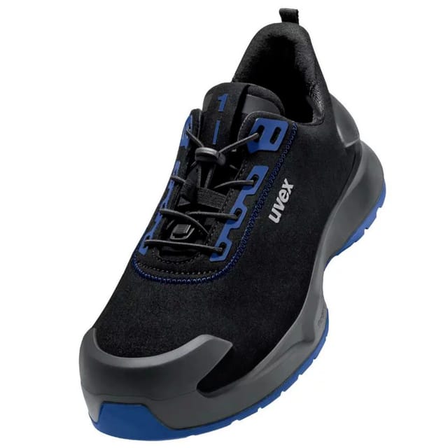 uvex Halbschuhe 1 x-craft S2 schwarz blau Weite 11 Gr. 43