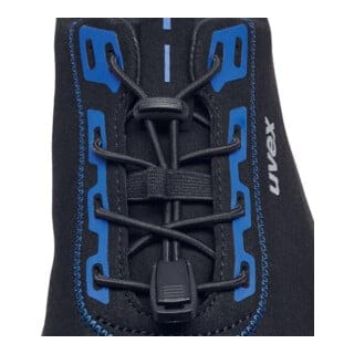 uvex Halbschuhe 1 x-craft S2 schwarz blau Weite 10 Gr. 49