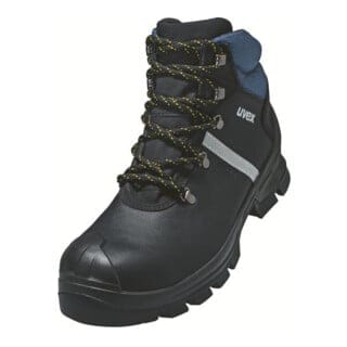 uvex Stiefel 2 construction S3 schwarz blau Weite 12 Gr. 51