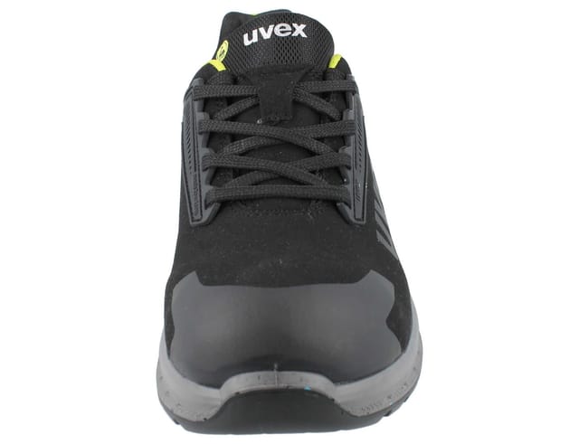 uvex Halbschuhe 2 trend S3S schwarz gelb Weite 11 Gr. 43