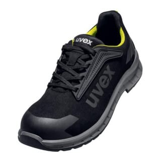 uvex Halbschuhe 2 trend S3S schwarz gelb Weite 11 Gr. 35