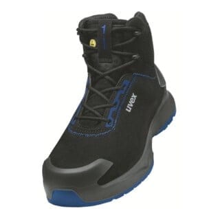 uvex Stiefel 1 x-craft S2 schwarz blau Weite 11 Größe 45