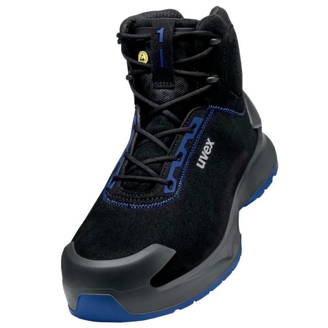 uvex Stiefel 1 x-craft S2 schwarz blau Weite 11 Gr. 49