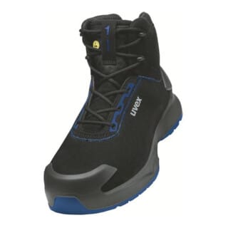uvex Stiefel 1 x-craft S2 schwarz blau Weite 11 Gr. 41