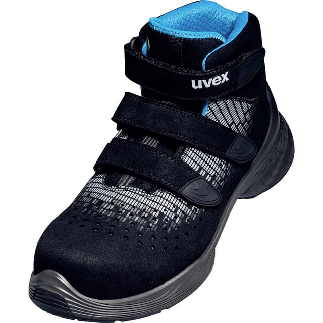 uvex Stiefel 1 G2 S1 schwarz silber Weite 12 Gr. 46