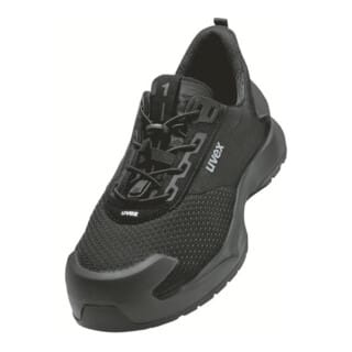 uvex Halbschuhe 1 x-craft S1 PL schwarz Weite 14 Größe 41