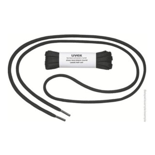 uvex Schnürsenkel 95995 flammhemmend schwarz 150 cm