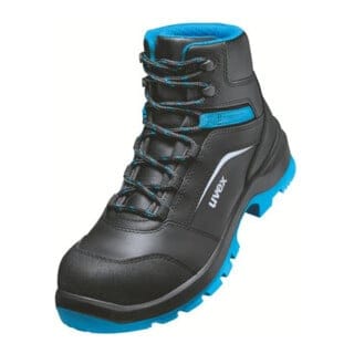 uvex Stiefel 2 xenova® S3 schwarz blau Weite 12 Gr. 35