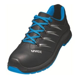 uvex Halbschuhe 2 trend S3 blau schwarz Weite 10 Gr. 35