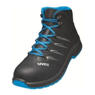 uvex Stiefel 2 trend S2 blau schwarz Weite 12 Gr. 35