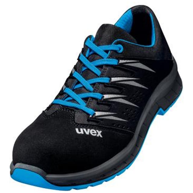 uvex Halbschuhe 2 trend S1 blau schwarz Weite 11 Gr. 35
